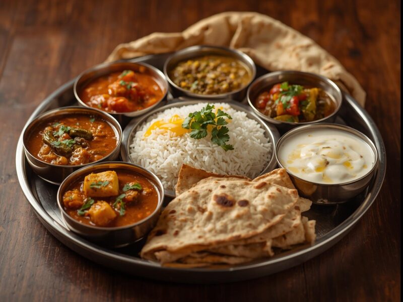 dine in veg thali