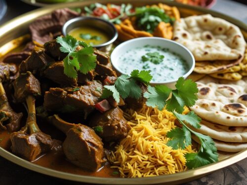 mutton thali