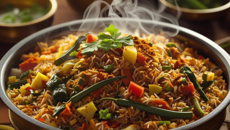 vegetable biryani